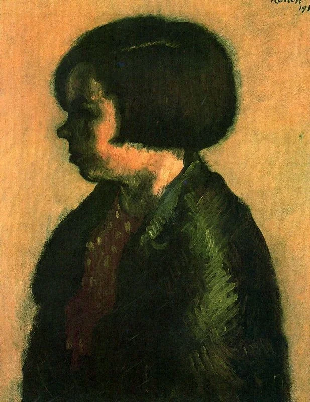 Assumpció, by Isidre Nonell, oil, 1910