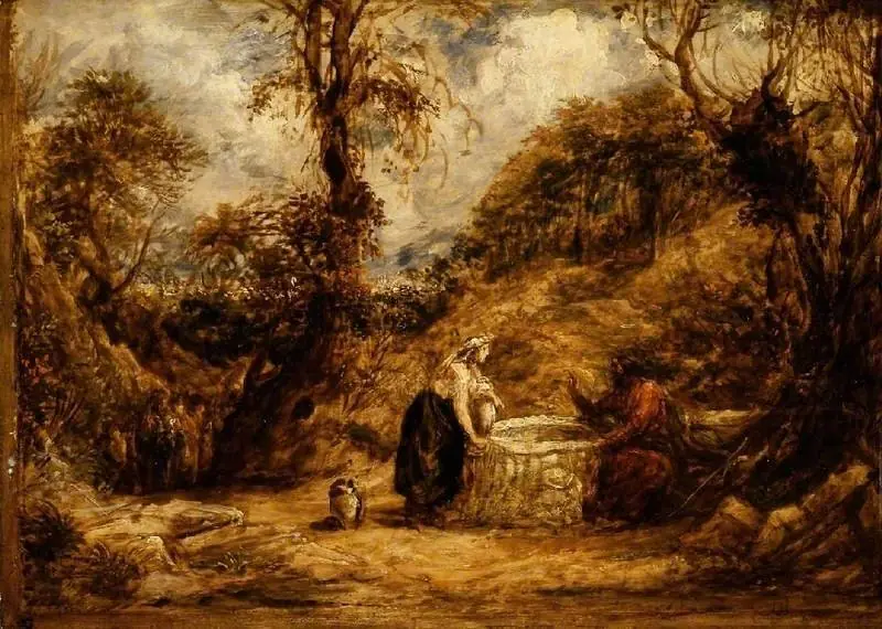 Christ and the woman of Samaria at Jacob's well