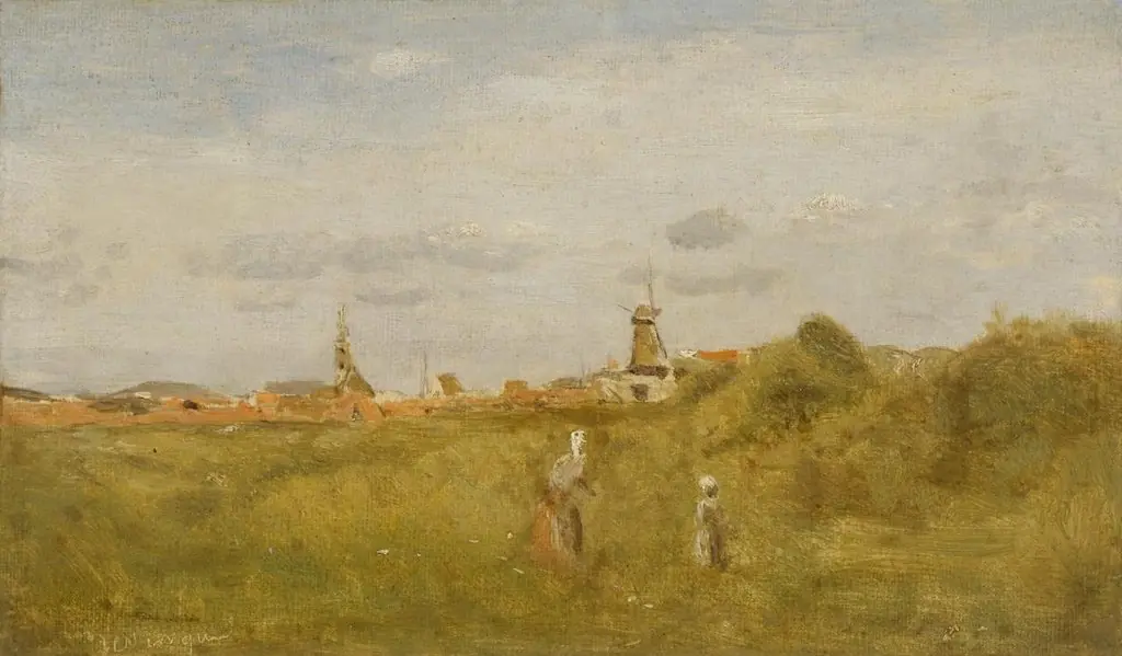 Sketch at Scheveningen