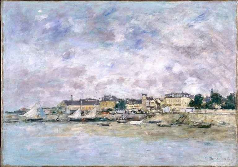 Trouville, the harbor
