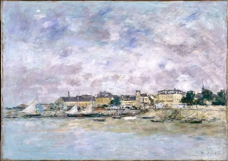 Trouville, the harbor