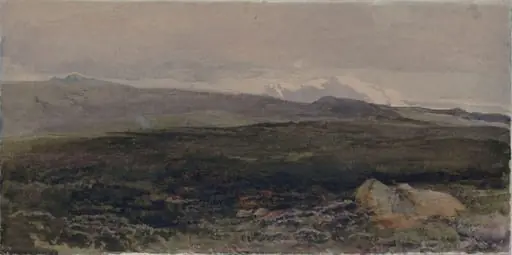 Hills near Loch Awe : Twilight