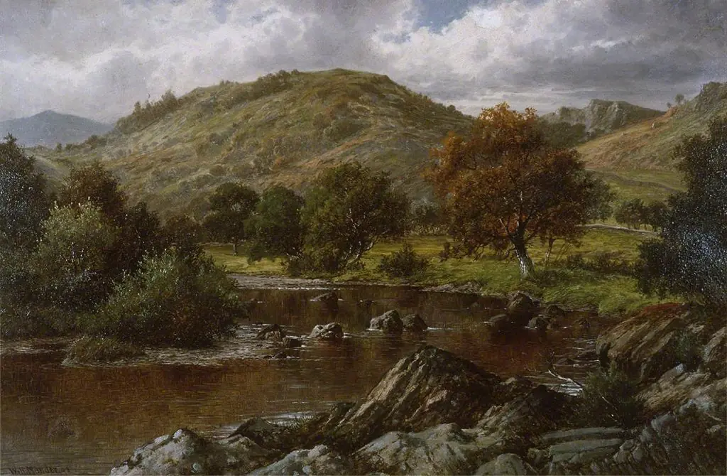On the Lledr above Lledr Bridge