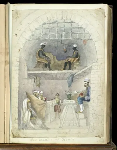 Fes [Fez] Makers at Tunis