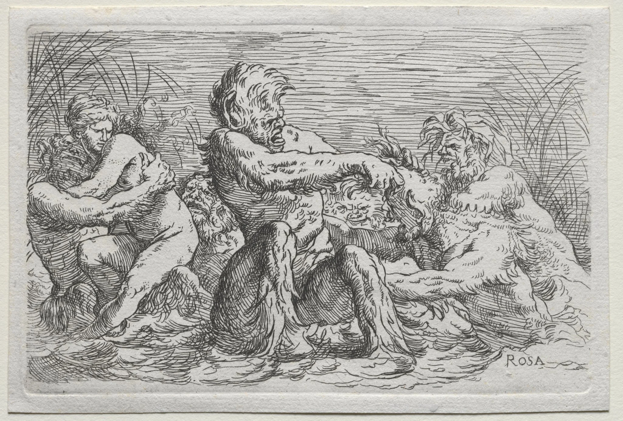 River Gods, by Salvator Rosa, 1664