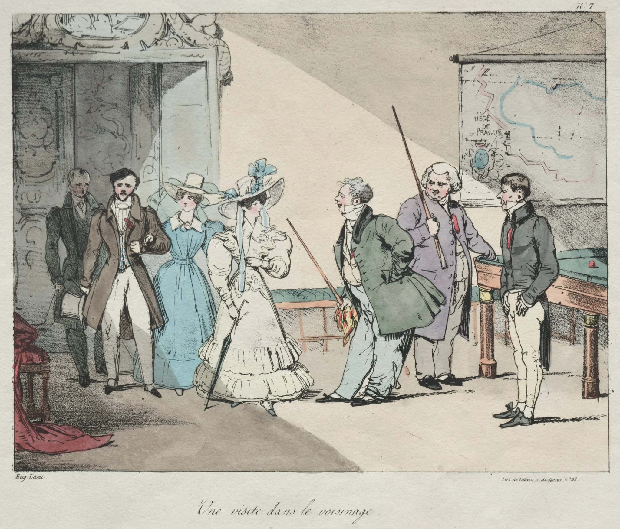 Life of the Chateau:  A Visit in the Neighborhood