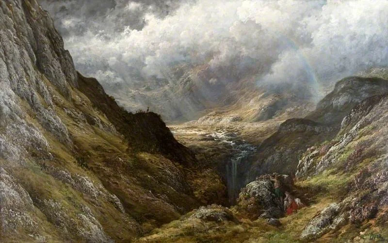Glen Massan, by Gustave Doré, oil, 1867