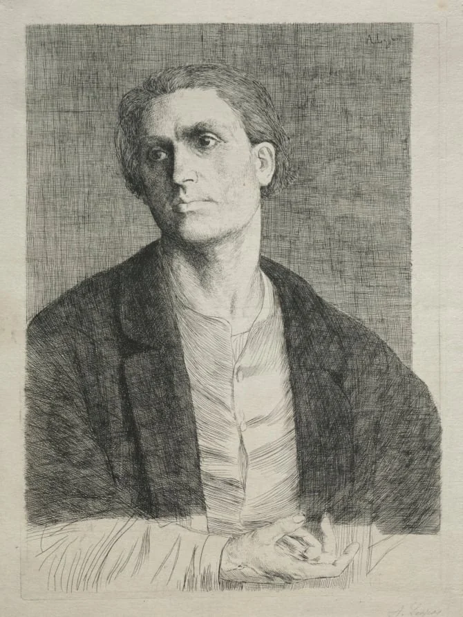 Study of a Man's Head