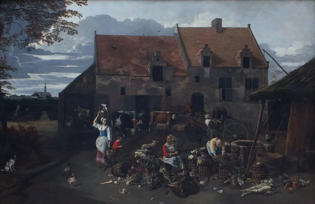 The Courtyard of the Market Gardener