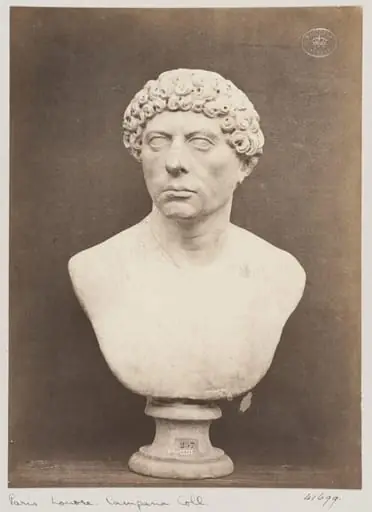 Marble bust