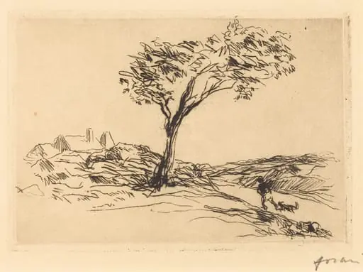 Paysage des environs de Versailles (Landscape in the Neighborhood of Versailles)