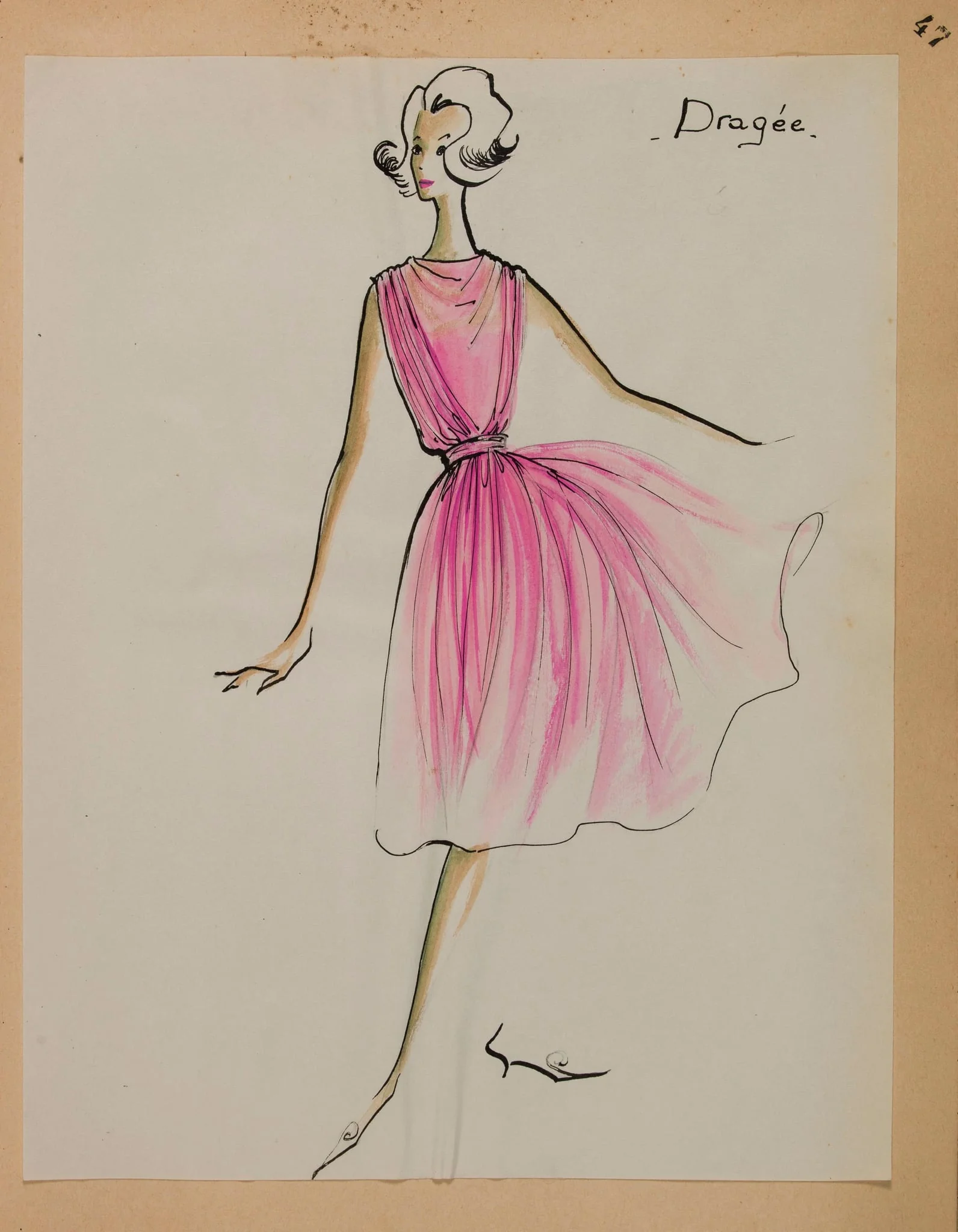 Dragée, by Carven, 1958