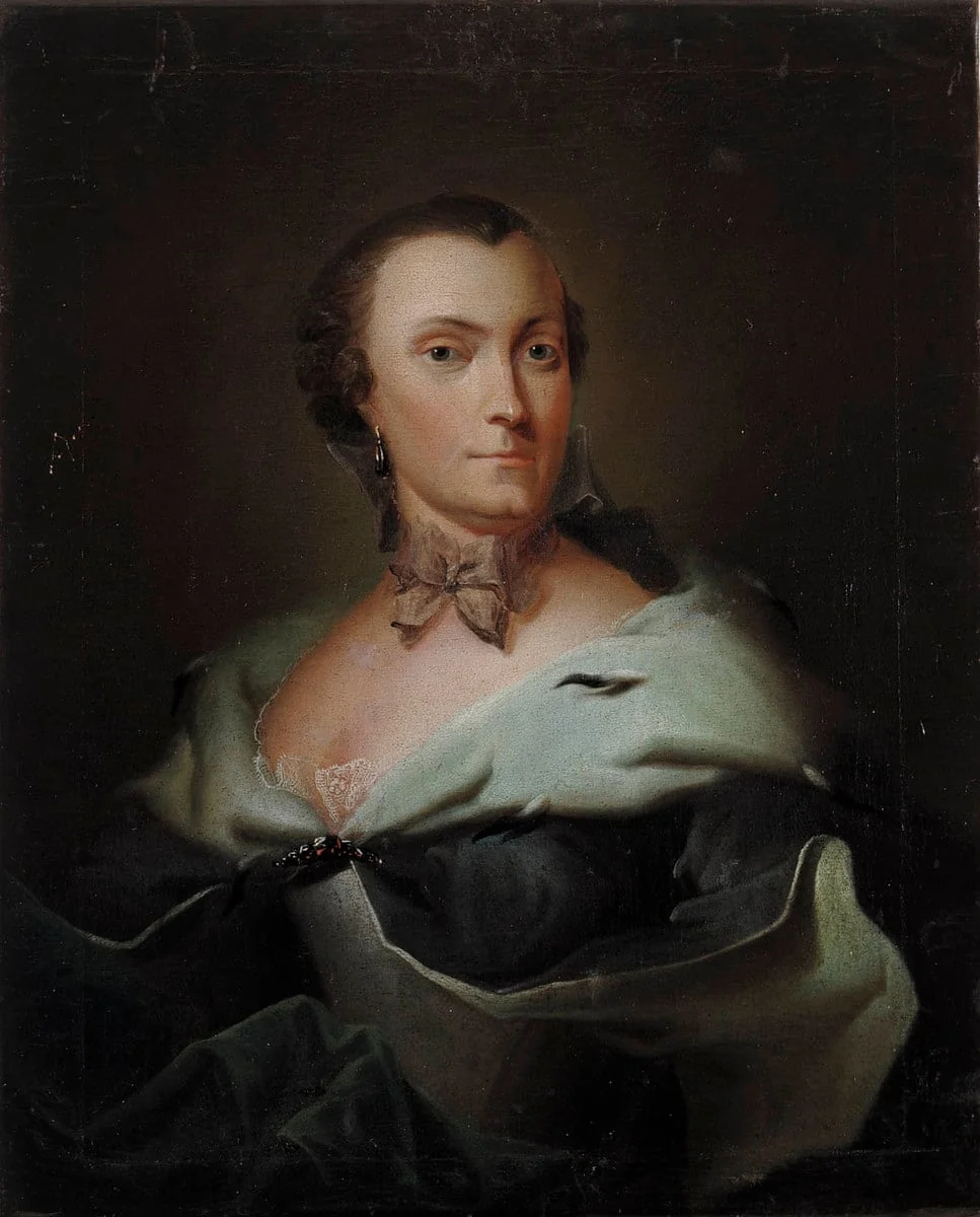 Laihian kirkkoherra Samuel Wacklinin rouva Elisabeth Björman, by Isak Wacklin, unspecified