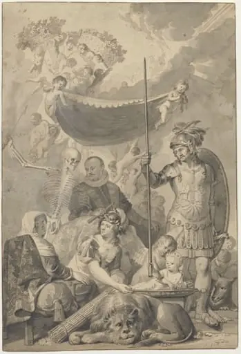 Allegory on the birth of Frederik Hendrik