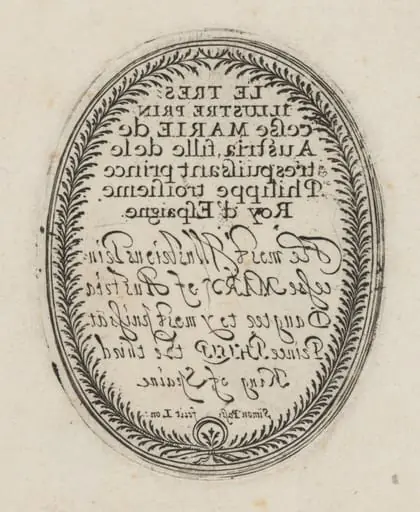 Lettering [bottom half]