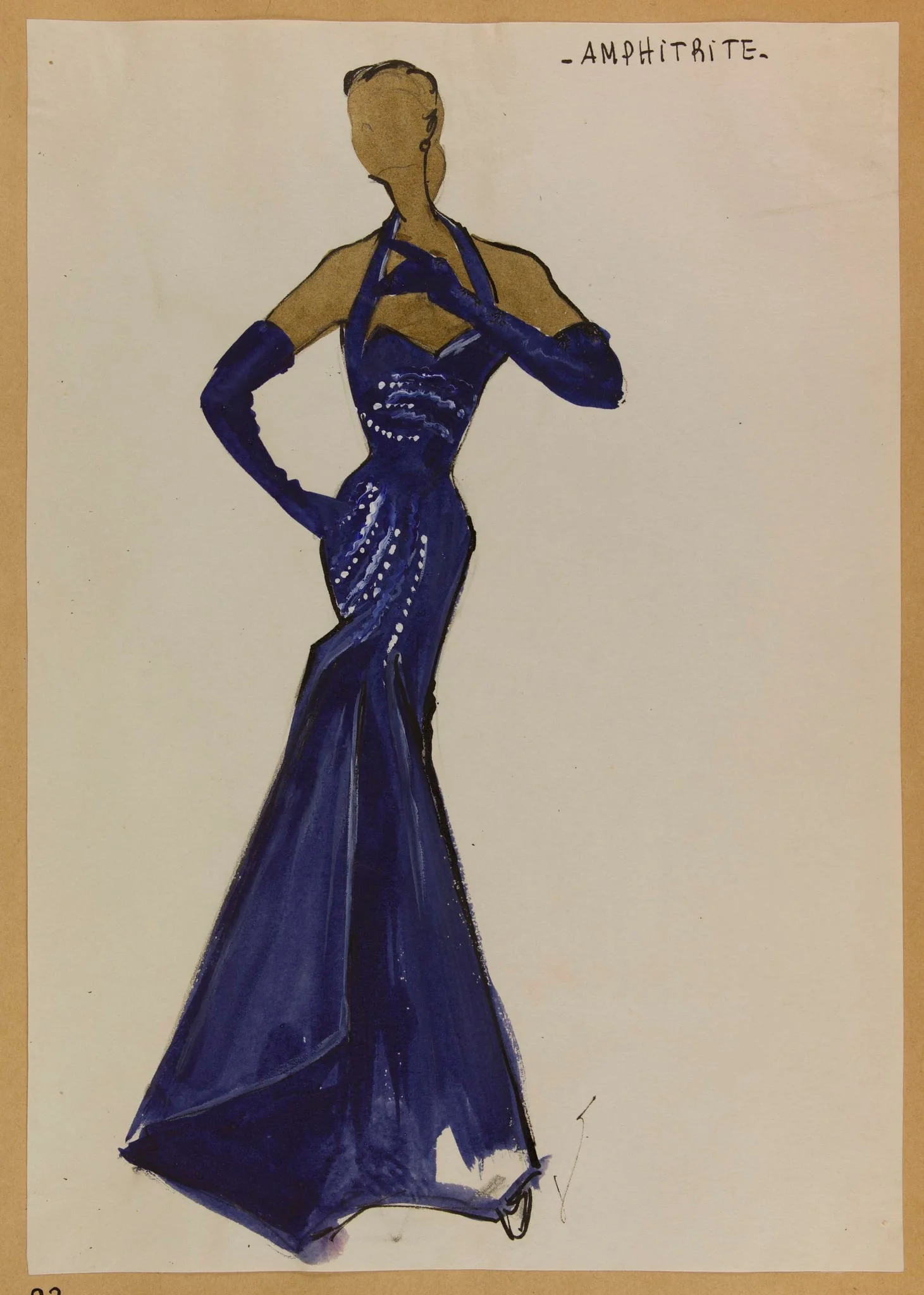 Amphitrite, by Carven, 1952