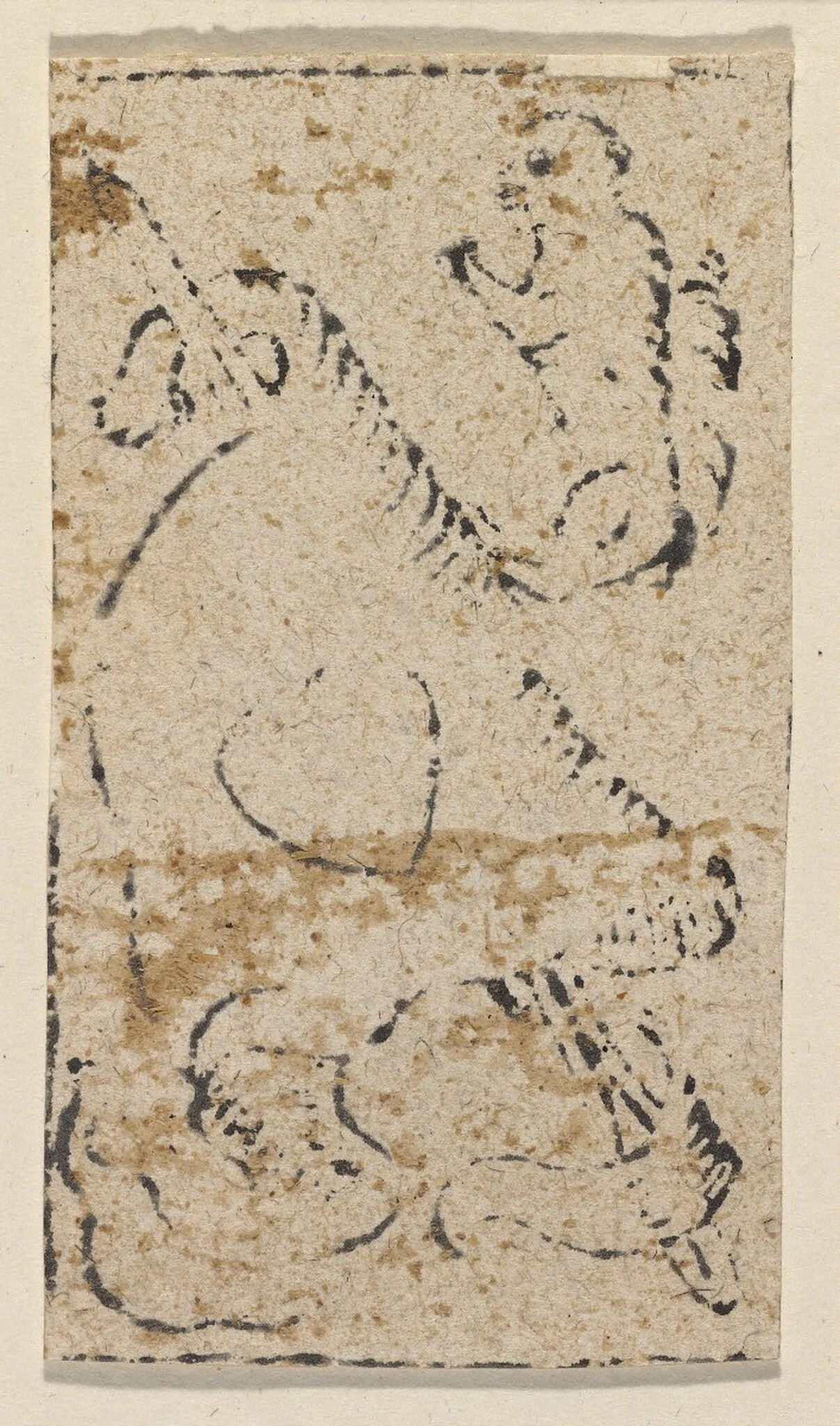 Playing Card, by German 15th Century, ink, 1470