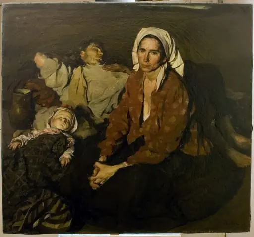 Odihnă la câmp (din seria „1907”)
