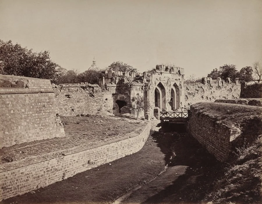 Delhi. The Kashmire Gate. The Scene of Some Very Hard Fighting in 1857