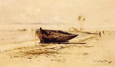 Marinha (Paquetá), by Giovanni Battista Castagneto, oil, 1885