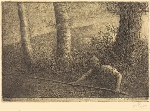 Fisherman with a Hoop-net (La peche a la truble)