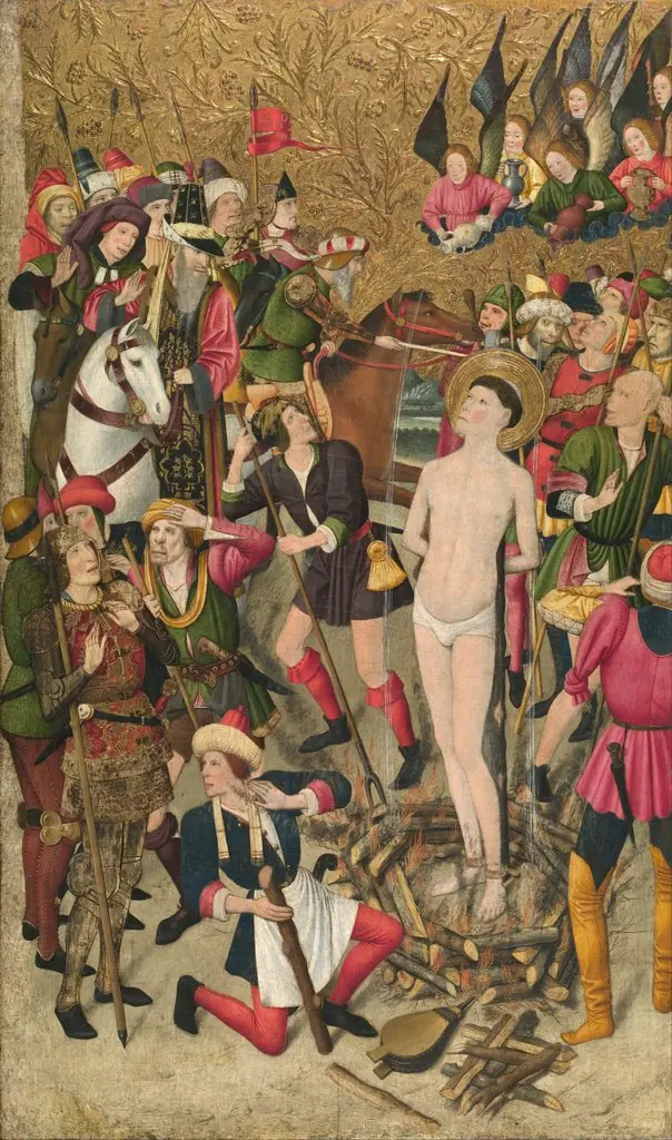 Saint Vincent at the Stake