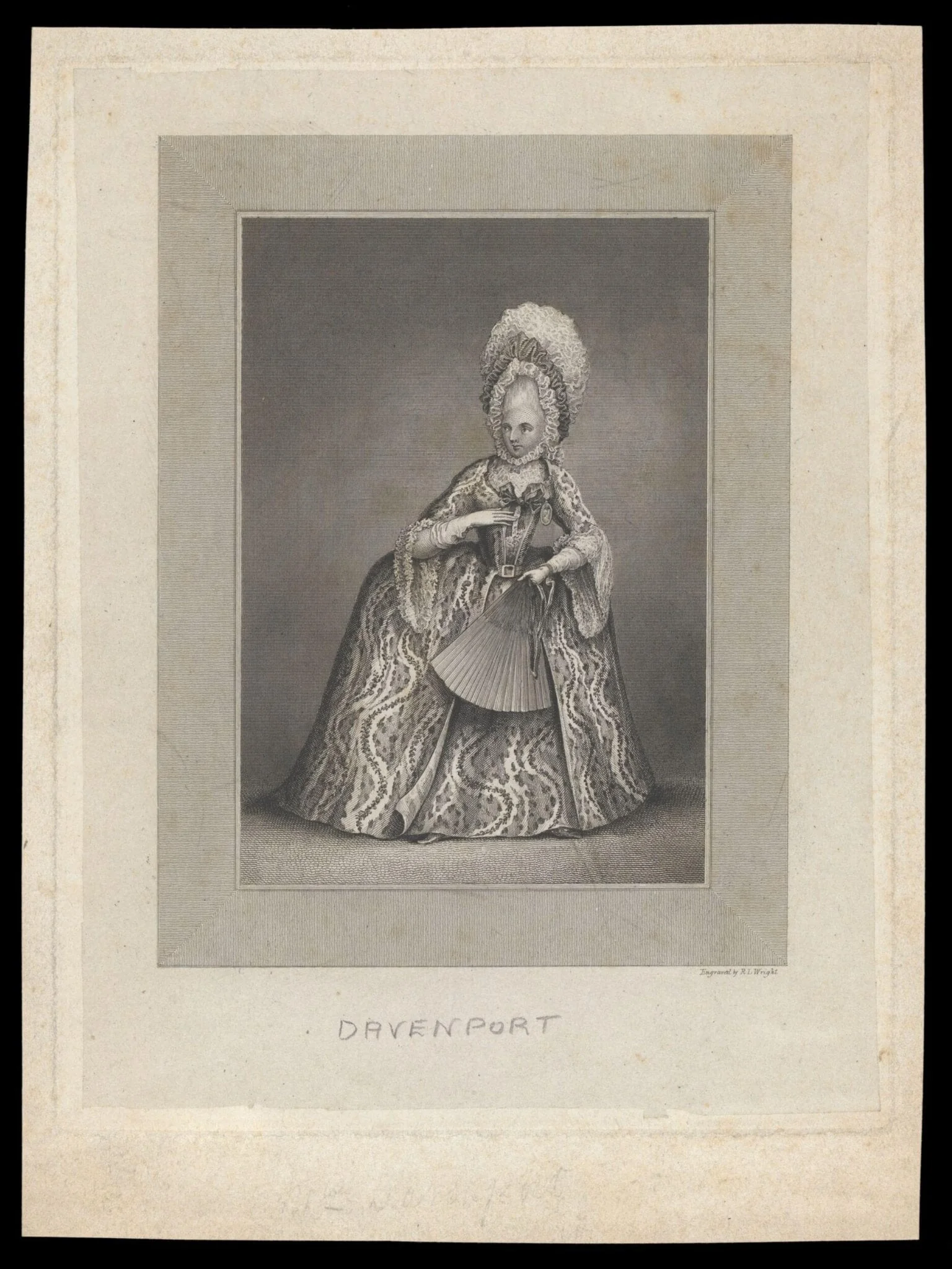 H Beard Print Collection, by R.L. Wright, 1750