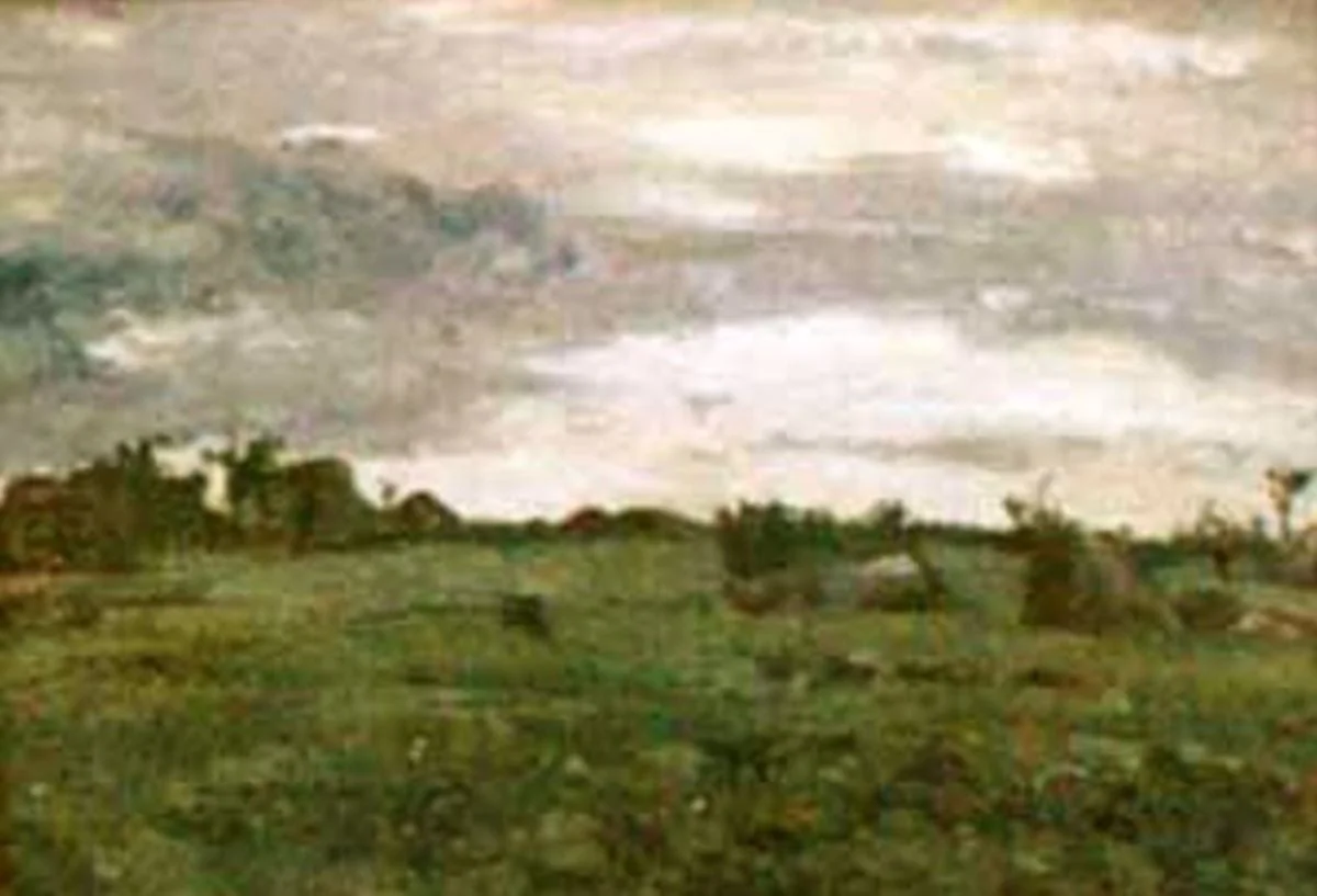 Fâneață, by Ion Andreescu, unspecified, 1850