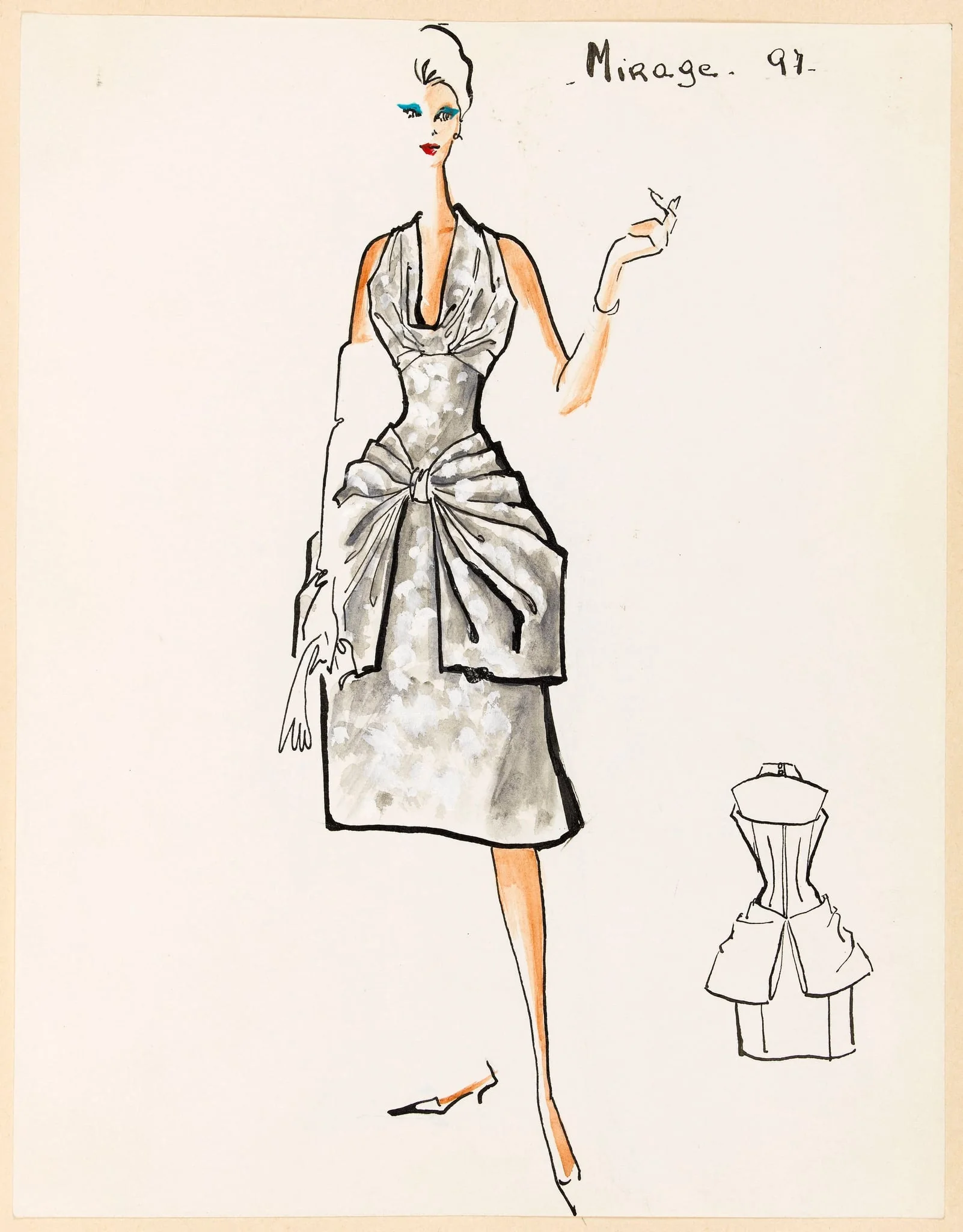 Mirage, by Marie-Louise Carven, 1959