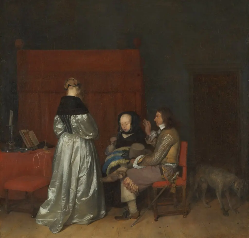 The Gallant Conversation, known as Paternal Admonition