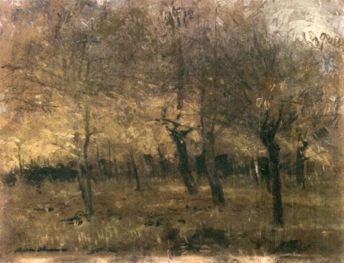 Pădure toamna, by Dona Niculina Delavrancea, unspecified