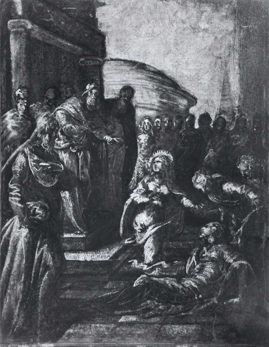 Q107442343, by Domenico Tintoretto, unspecified, 1607