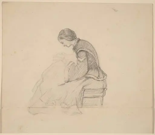 Study of a Girl Reading