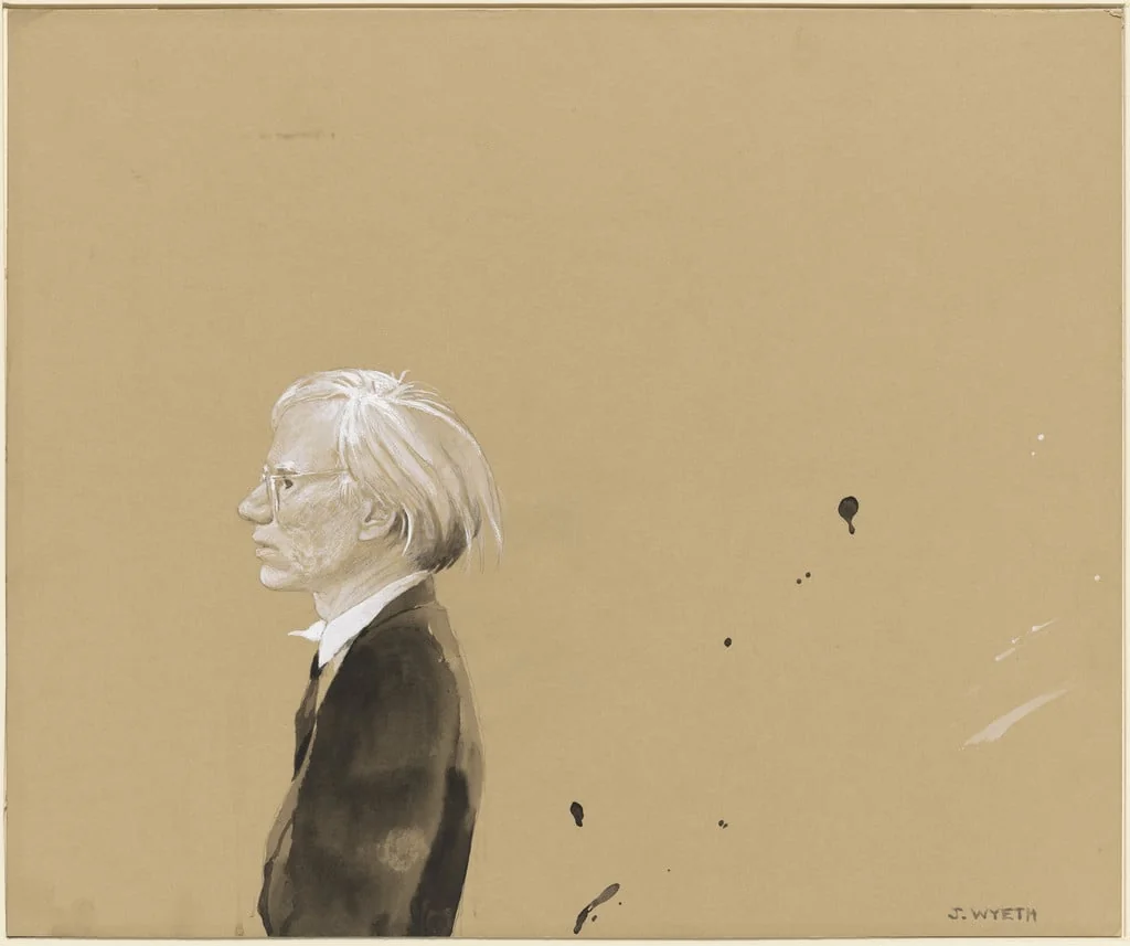 Untitled, by James Wyeth, watercolor, 1976