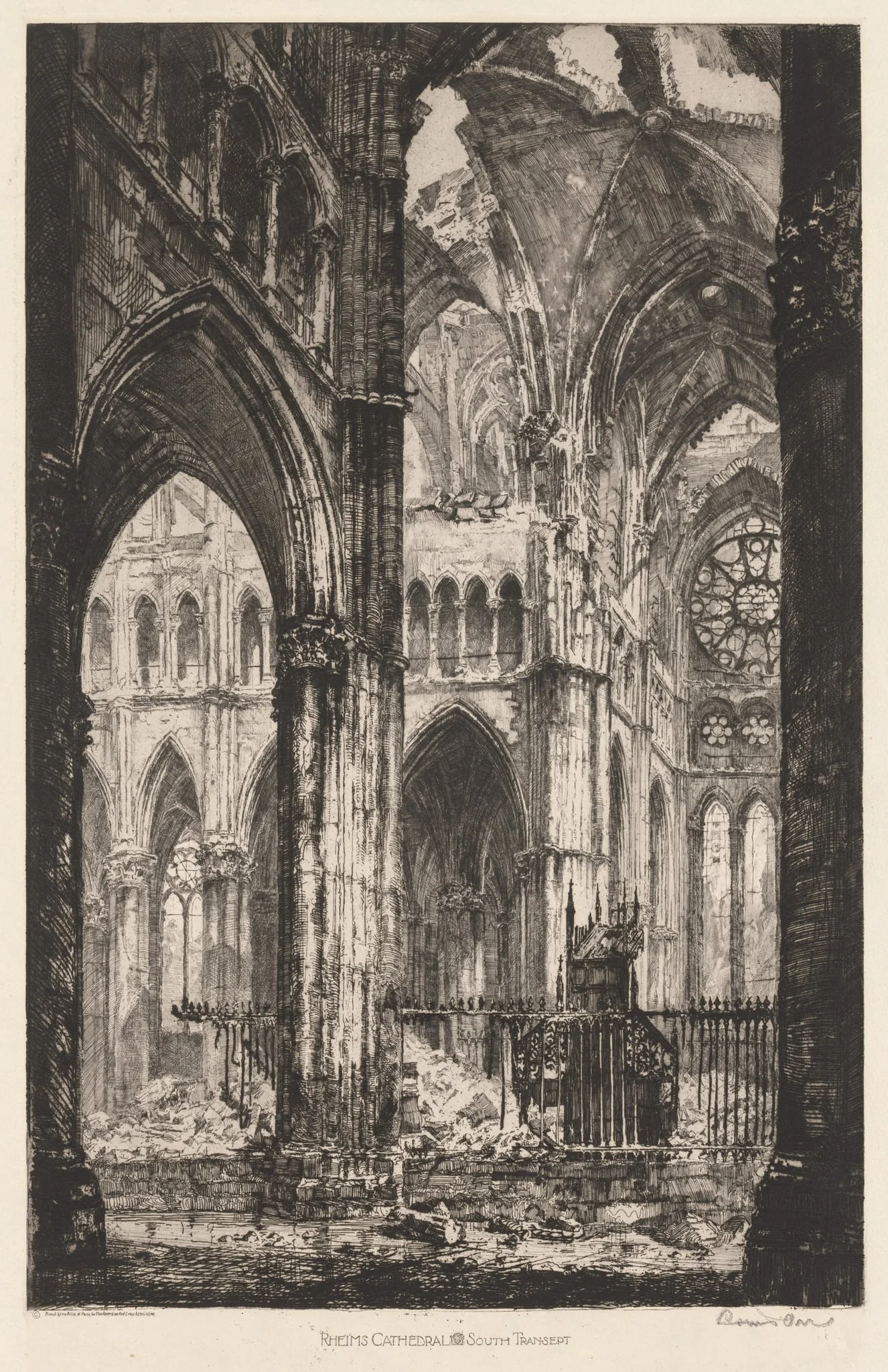 Rheims Cathedral, South Transept