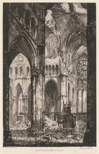 Rheims Cathedral, South Transept