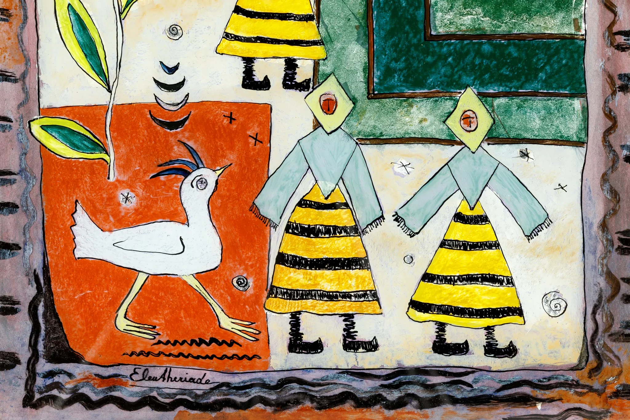 PANOU DECORATIV, by Micaela Eleutheriade, unspecified, 1941