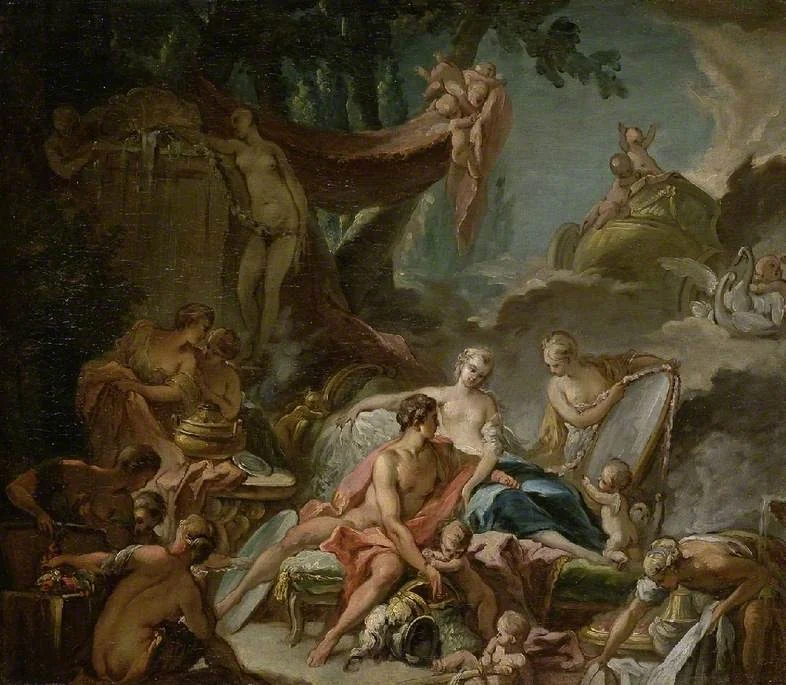 The Loves of the gods: Mars and Venus