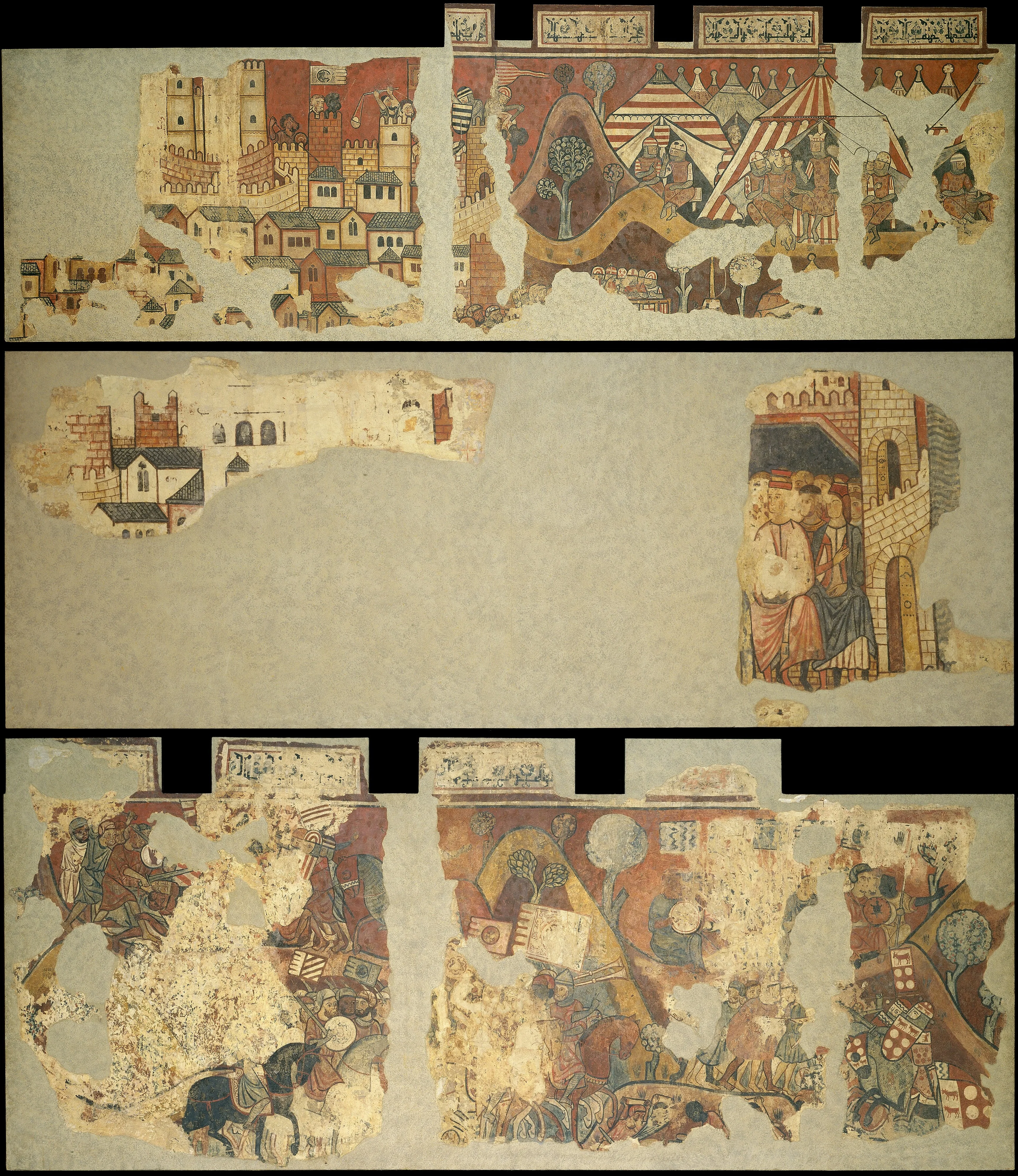 Mural paintings of the Conquest of Majorca