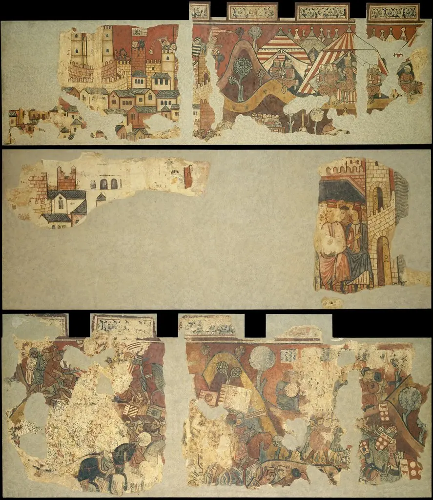 Mural paintings of the Conquest of Majorca