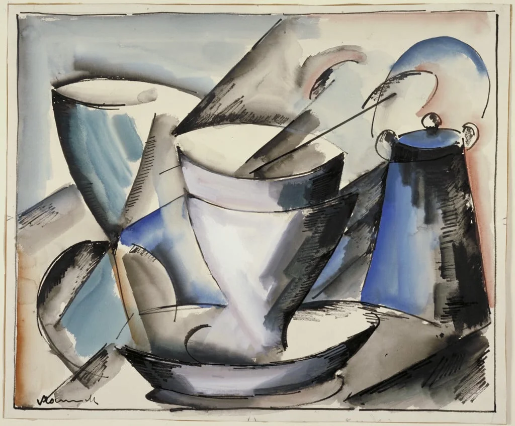 Untitled, by Maurice de Vlaminck, watercolor, 1914
