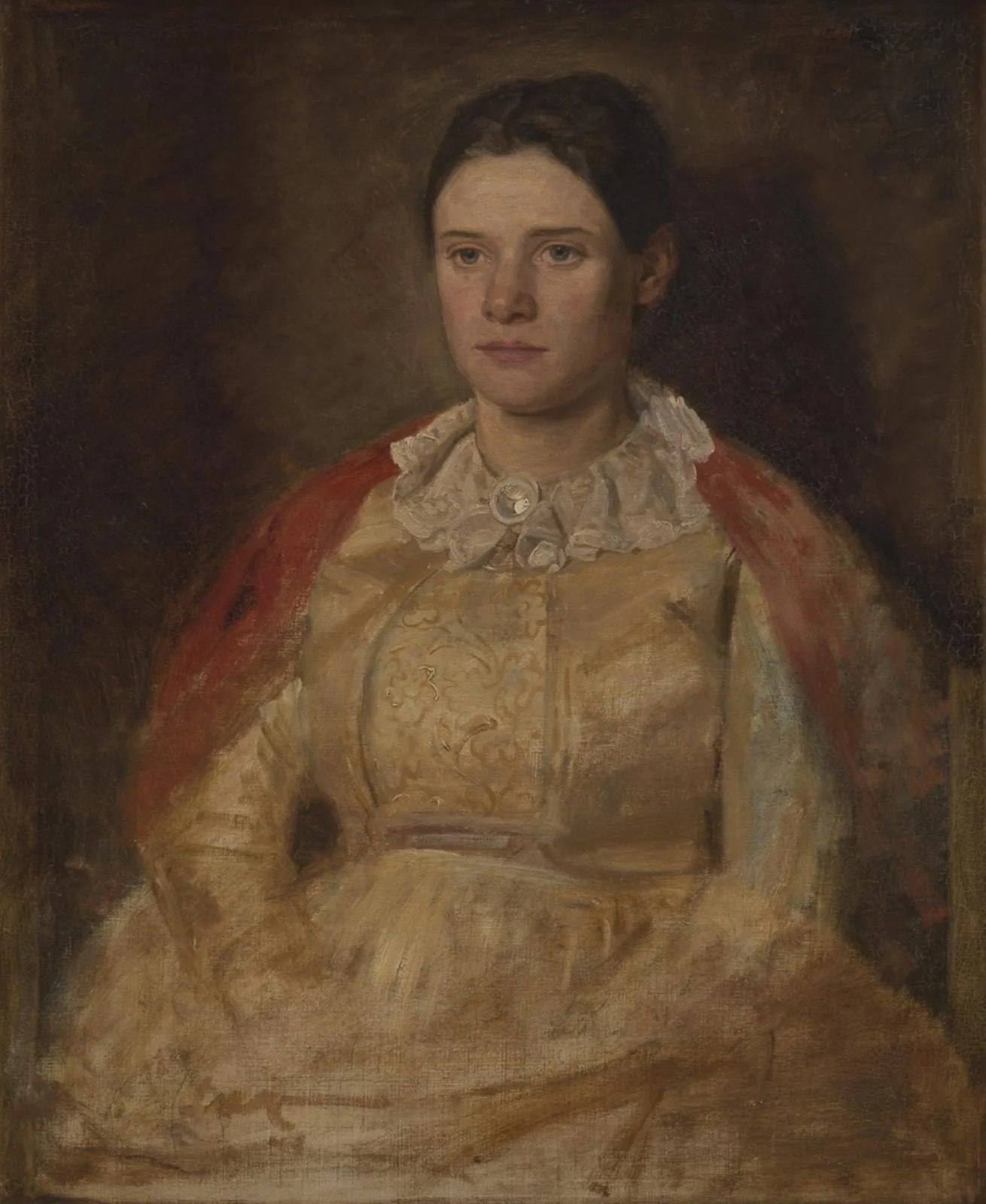 Agnete Skovgaard, f. Lange, kunstnerens hustru