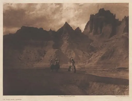 Portfolio III, Plate 119: In the Bad Lands