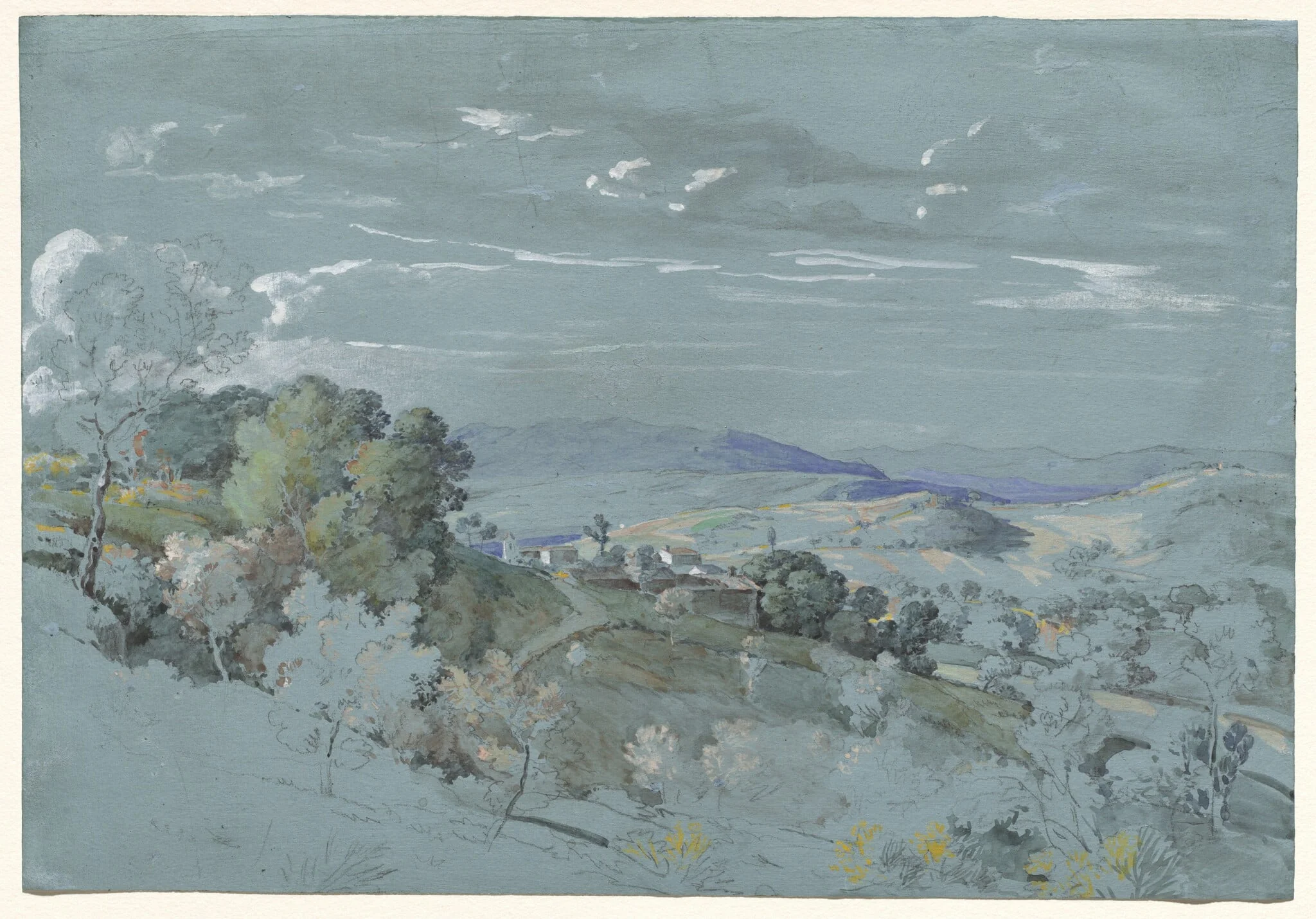 The Hills of Umbria near Perugia