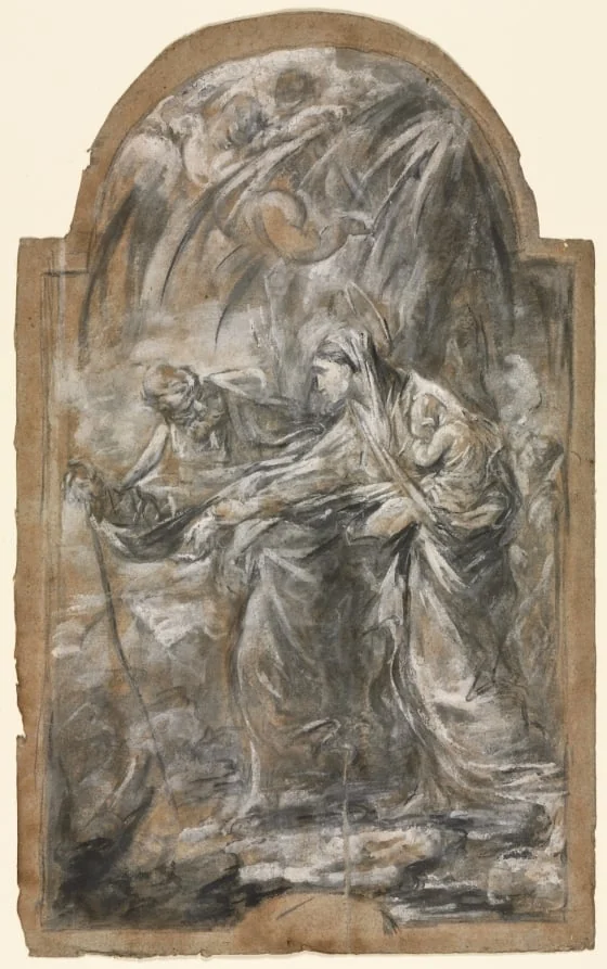 Flight into Egypt, by Alessandro Magnasco, 1744