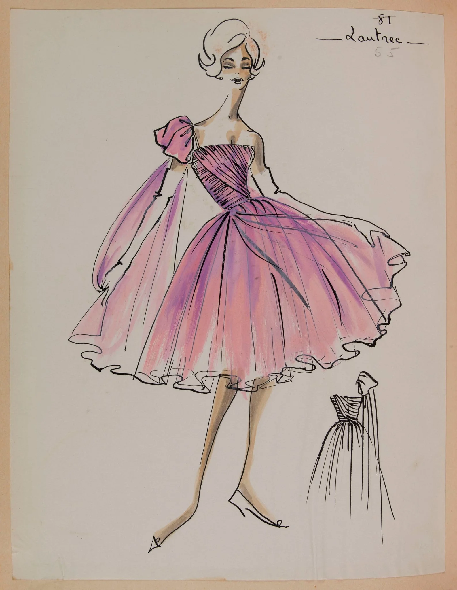 Lautrec, by Carven, 1958