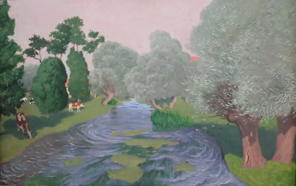 Landscape. Arcques-la-Bataille