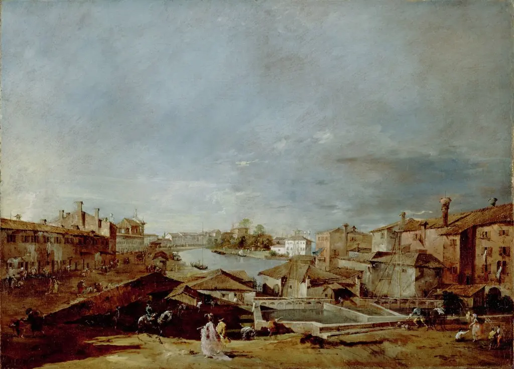 View of Dolo on the Brenta