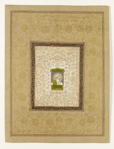 The emperor 'Alamgir in old age