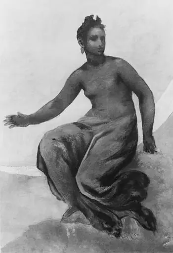 Anahita: A Study for "The Flight of Night"